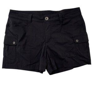 EDDIE BAUER Travex Departure Black Shorts 3.5in Inseam Sz 10